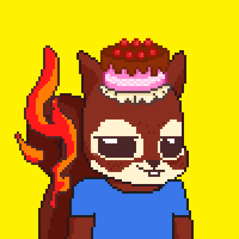 Pixel Squirrels #397